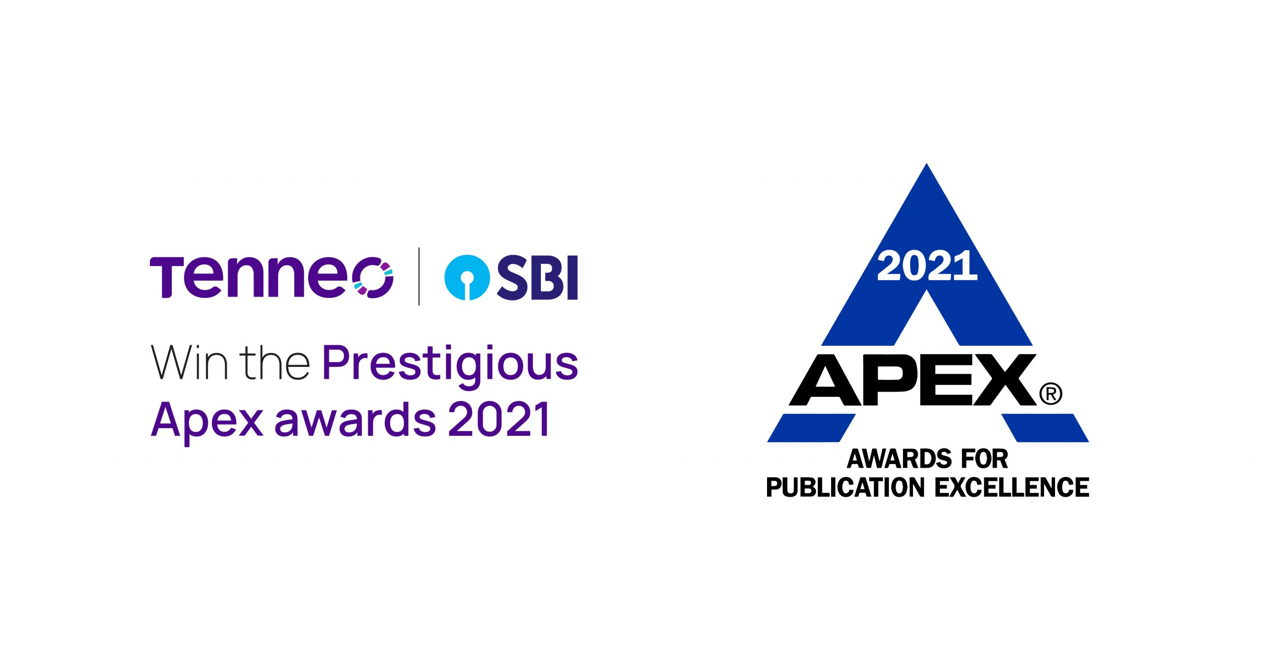 Tenneo and SBI cards Win the Prestigious Apex awards 2021 - Tenneo