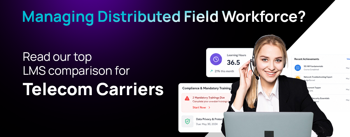 Best LMS For Telecom Industry