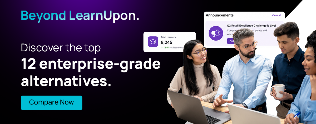 Best LearnUpon Alternatives